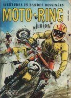 Scan d'une couverture Moto Ring Junior dessine par Marin Ph